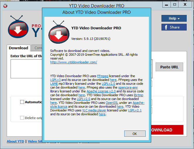 YTD Video Downloader 5.9.15 Crack