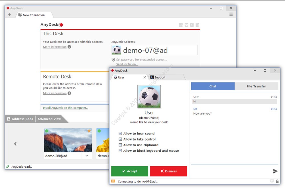 AnyDesk 7.0.8 Crack With License Key Full Version Free Download