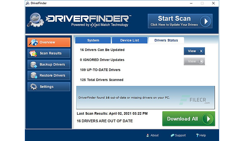DriverFinder Pro 4.2.0 Crack With License Key Free Download 
